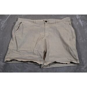 Red Head Shorts Mens 42 Khaki Beige Casual Classic Fit Cotton Pockets Outdoors